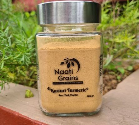 Kasturi Turmeric with Sandal Wood Powder - 100% Pure