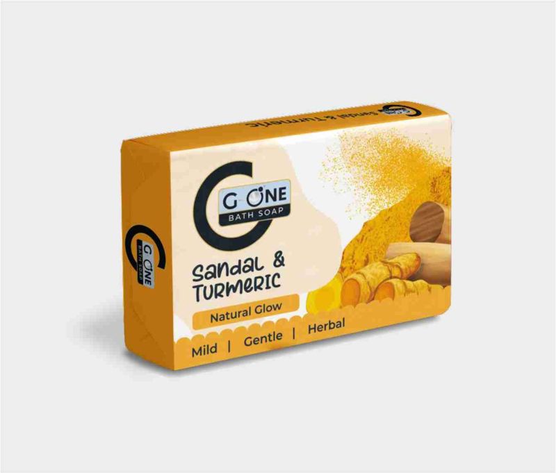 g-one Sandal Turmeric Bath Soap