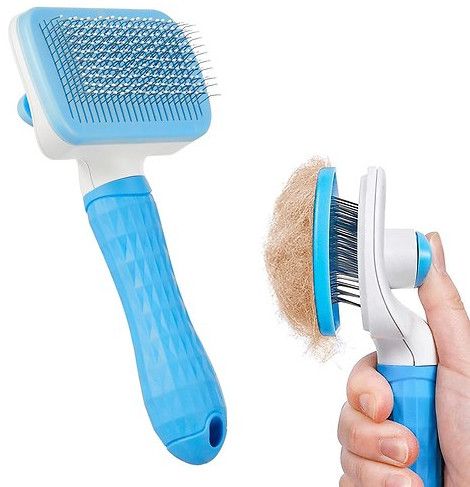 PET Grooming Brush (Square) - Multi Color
