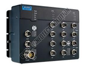 EKI-9512 Series 12-Port M12 Industrial Ethernet Switch