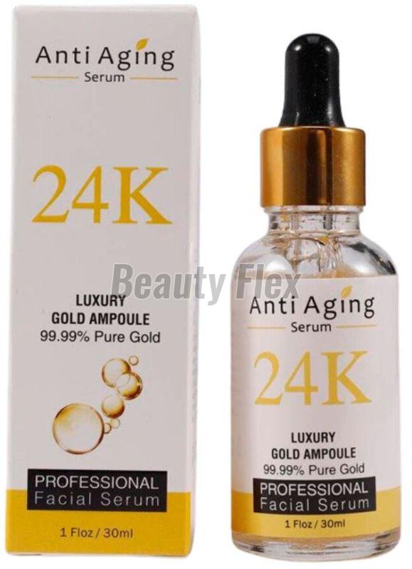 MOOYAM 24K Gold Anti-Aging Serum Radiant Glow, Firming & Moisturizing Solution