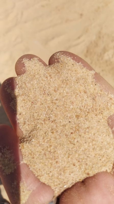 silica sand