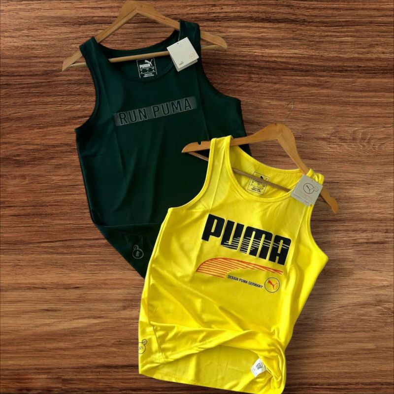 Mens Replica Puma Dry Fit Sports Vest