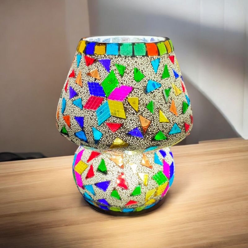 Mosaic Glass Table Lamp