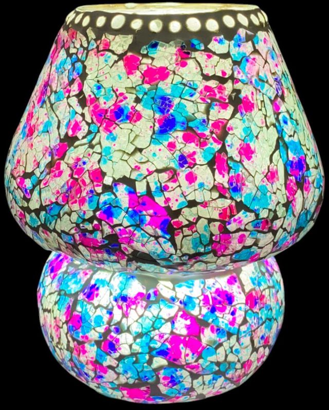 Mosaic Glass Table Lamp