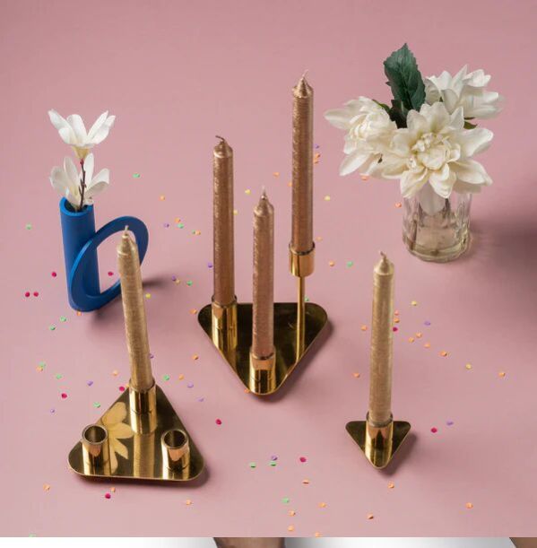 Tall Tri Candle Holder