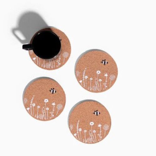 Wildflowers Coasters (Set Of 4)