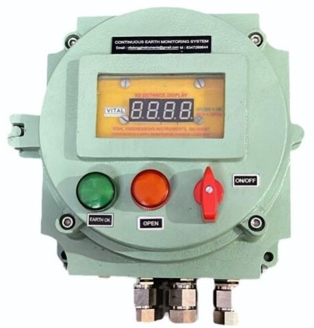 Continuous Earth Monitoring System With Resistance Display