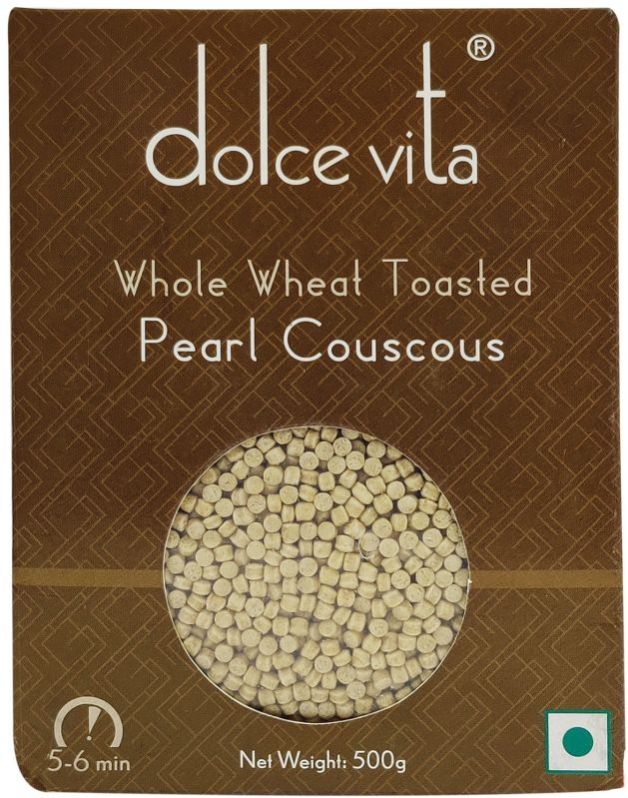 Dolce Vita Whole Wheat Toasted Pearl Couscous