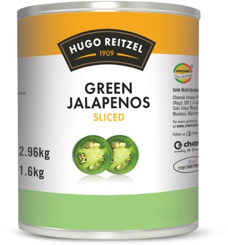 Green Sliced Vinegar Jalapenos