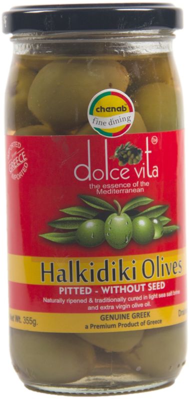 Halkidiki Pitted Green Olives