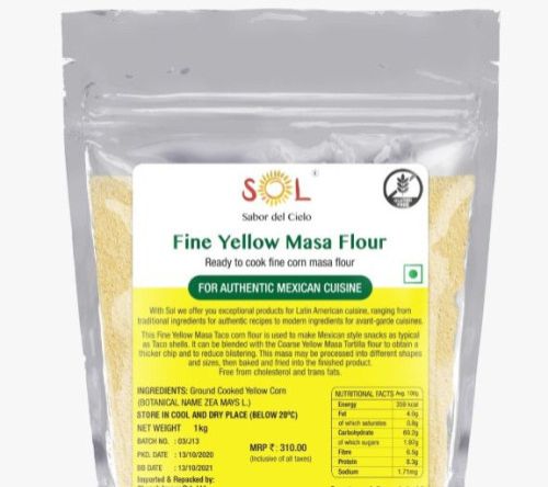 Sol Fine Yellow Masa Flour