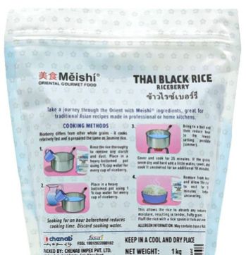 Thai Long Grain Black Rice