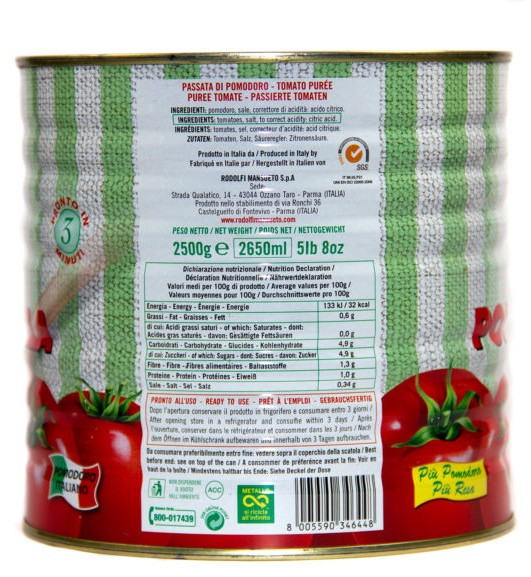 Mansueto Ardita Tomato Puree