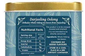 Isvaari Darjeeling Oolong Tea 50g