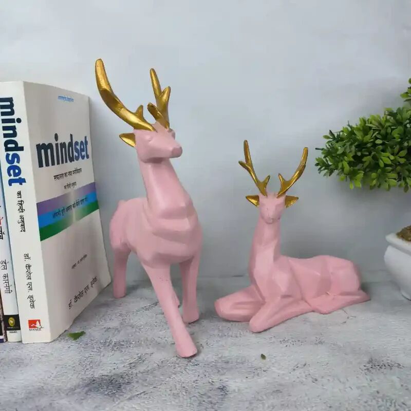 Showpiece Modern Deer Statue Animal Figurine