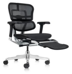 Metal Falcon Footrest Mb Chair, Color : Black Non Folding