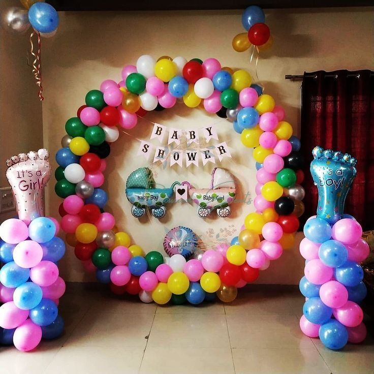 Baby Shower Decoration With Banner