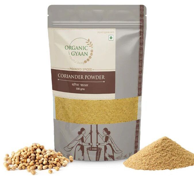 green coriander powder