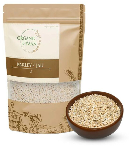 Unpolished Organic Barley Millet (Jau Grain)