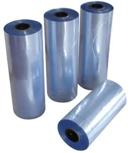 Plain PVC Shrink Wrapping Film Roll, Color : Transparent