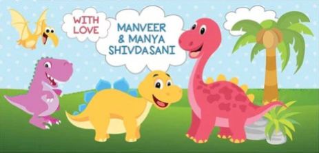 Dinosaurs Gift Envelopes