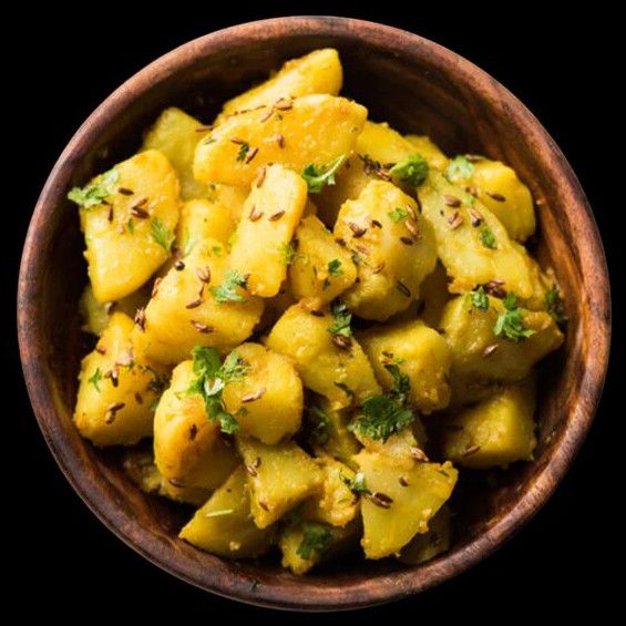 Frozen Jain Jeera Aloo