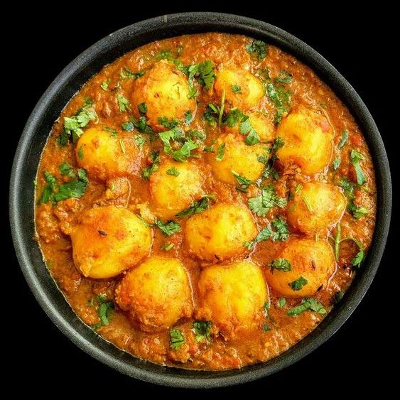 Frozen Nizami Dam Aloo (Dum Aloo in Small Pisces)