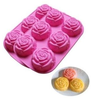 Rose Design Silicone Mould 60g