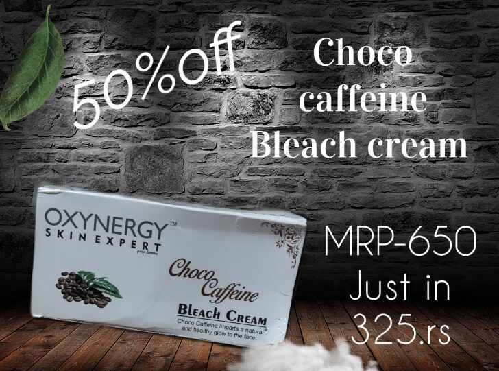 Oxynergy Choco Caffeine Bleach Cream