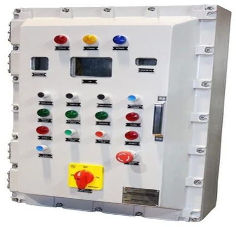 Flameproof Three Phase Control Panel, Power Source : Electric