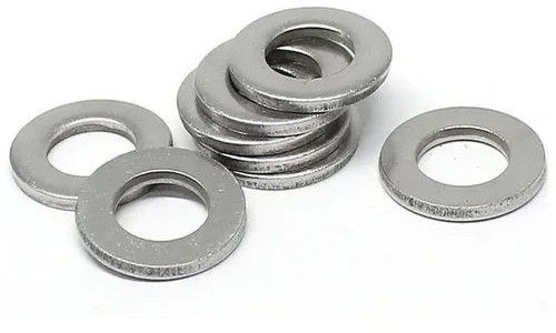 Stainless Steel Round Washers, Color : Metallic for Hardware Fitting