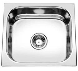 Polished Commercial Stainless Steel Sink, Shape : Rectangular