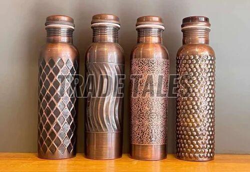 Antique Copper Water Bottle