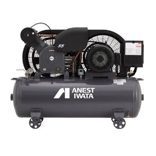 Manual 50Hz Cast Iron Anest Iwata 5HP Air Compressor TLT50E-12-22E