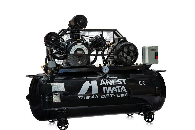 Anest Iwata Make 10 HP Air Compressor Model: TLT100D-12-50E
