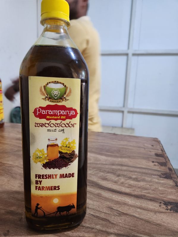 Wood Pressed Mustard Oil