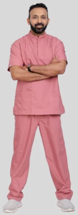 Chinese Collar Scrub Suit