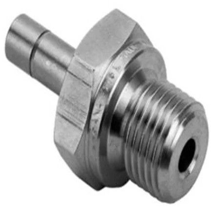 Silver Hydraulic Adapter, Shape : Hexagonal