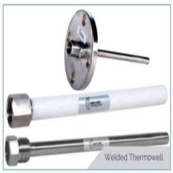 Polished Iron Welded Thermowell, Color : Grey Standard for Industrial