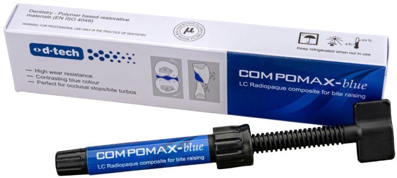 Compomax-blue LC Radiopaque Composite For Bite Raising Prod