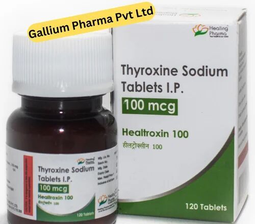 Thyroxine Sodium Tablets 100mg, Color : White Color, Purity : 99%