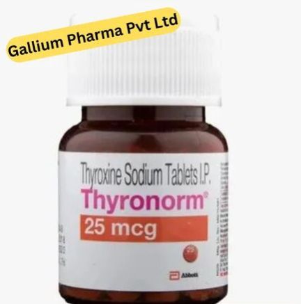 Thyroxine Sodium Tablets 25mg, Color : White Color, Purity : 99%