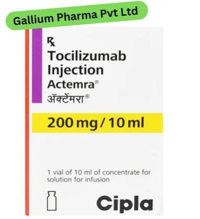 Tocilizumab Injection IP 200mg, Packaging Size : 10ml
