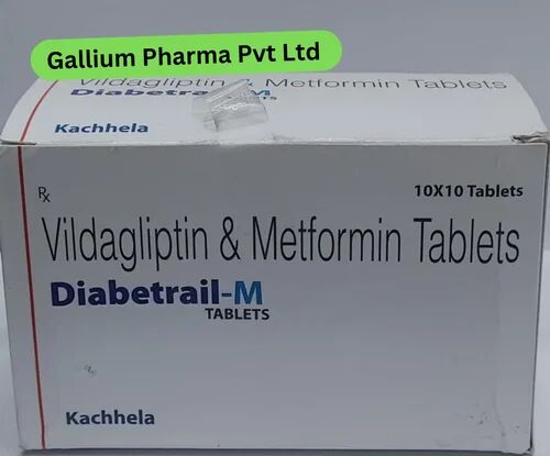 Vildagliptin & Metformin Hydrochloride Tablets