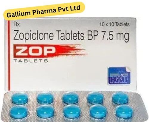 Zopiclone Tablets IP 7.5 Mg, Grade Standard : Medicine Grade