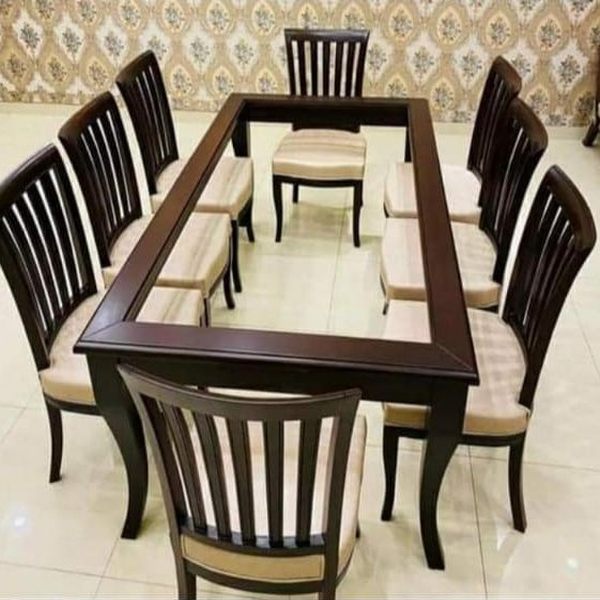 Sheesham Wood Dining Table Set