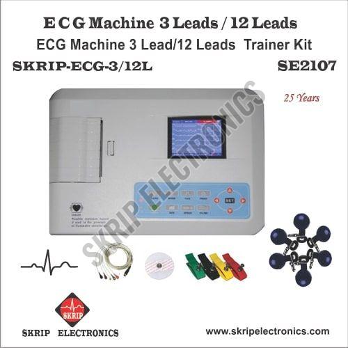 12 Channel ECG Machine