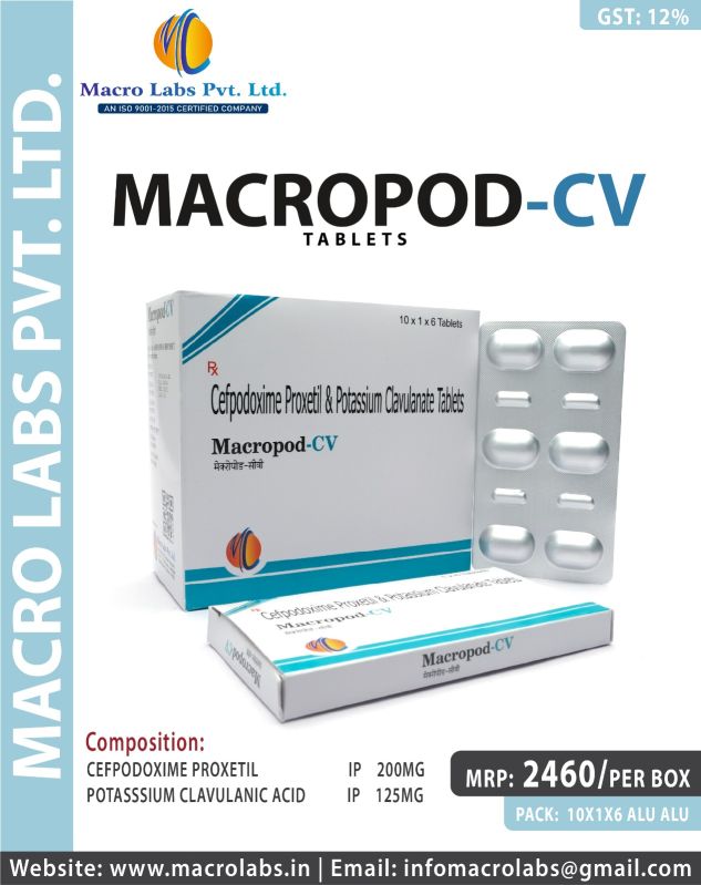 CEFPODOXIME PROXETIL 200MG (DISPERSIBLE TAB)