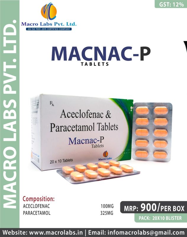 NIMESULIDE 100 MG+ PARACETAMOL 325MG